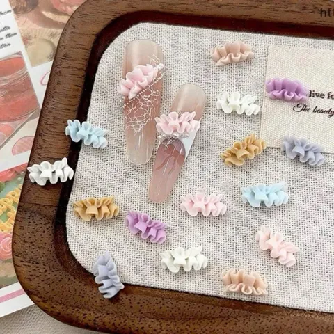 Charm Nơ Nhún Set 30C Mẫu Mới Trang Trí Móng Gắn Nailbox Cực Xinh [ TÚ ANH NAIL ]