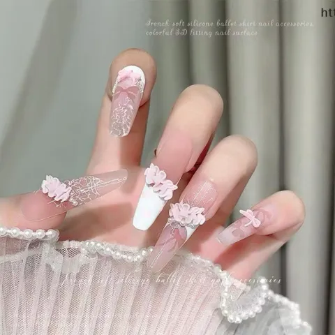 Charm Nơ Nhún Set 30C Mẫu Mới Trang Trí Móng Gắn Nailbox Cực Xinh [ TÚ ANH NAIL ]