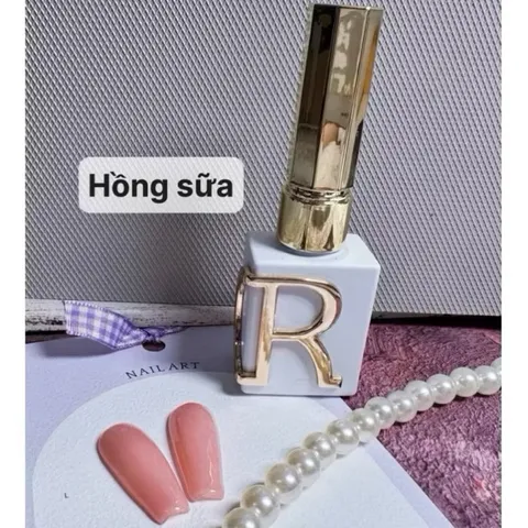 Sơn thạch Nude Cam Hồng CR Hồng Thạch Đục siêu HOT chai 15ml CHÍNH HÃNG