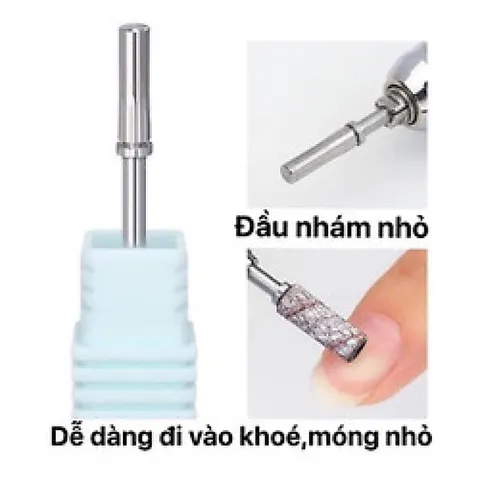 Lõi cắm giấy nhám mini mài móng thiết kế nhỏ gọn dễ đi khoé chuyên dụng ngành nail