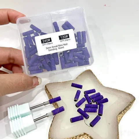 Lõi cắm giấy nhám mini mài móng thiết kế nhỏ gọn dễ đi khoé chuyên dụng ngành nail
