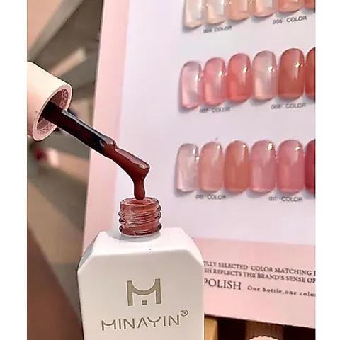 Set thạch 12 màu MiLan Minayin đủ tông Hot nhất tặng bảng màu siêu đẹp chuẩn hãng