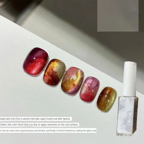 Cồn loang nail dạng cọ nét mẫu mới cọ mảnh siêu dễ vẽ design vân đá cồn loang đủ màu siêu Hot