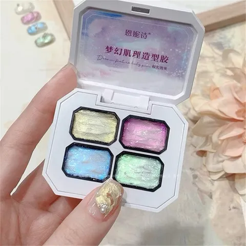 ( HOT ) Khay gel dặm Ombre Ánh Trai 4 màu mẫu mới Design Nail siêu đẹp