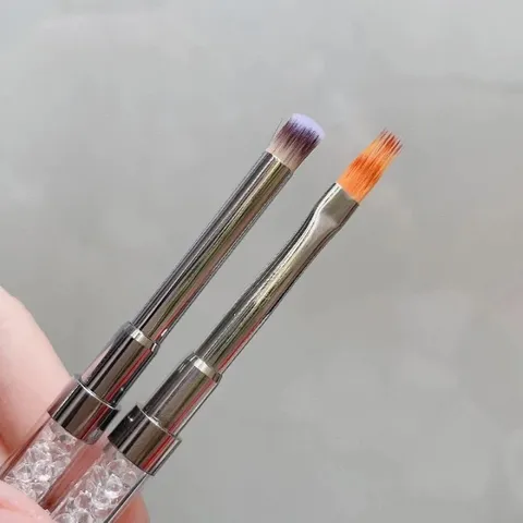 Cọ Ombre 2 đầu cán đá cao cấp siêu tiện lợi ngành nail