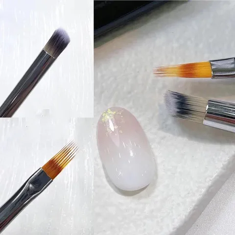 Cọ Ombre 2 đầu cán đá cao cấp siêu tiện lợi ngành nail