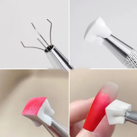 Cây bút gắp bông mút dặm ombre nail chuyên dụng Tu Nail