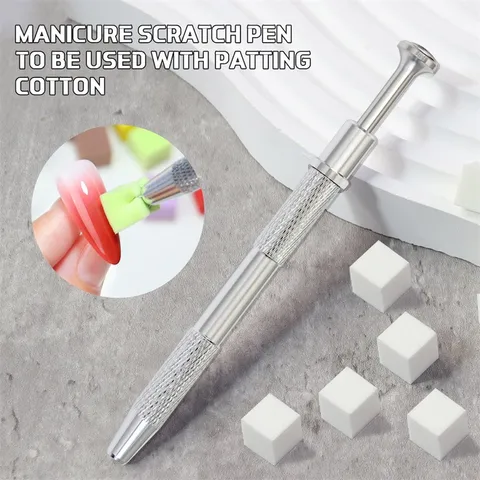 Cây bút gắp bông mút dặm ombre nail chuyên dụng Tu Nail