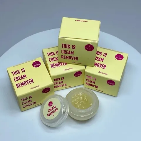 Sáp tháo mi vàng Remover Hàn Quốc tháo siêu nhạy không cay mắt hàng chuẩn tháo nhanh hũ 5g