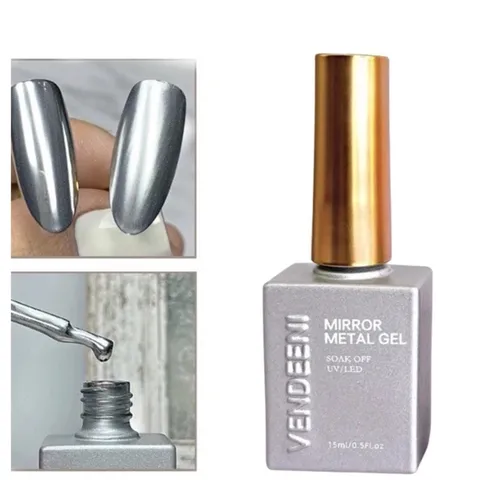 Sơn tráng gương metal Vendeeni siêu sáng chất đặc chai 15ml