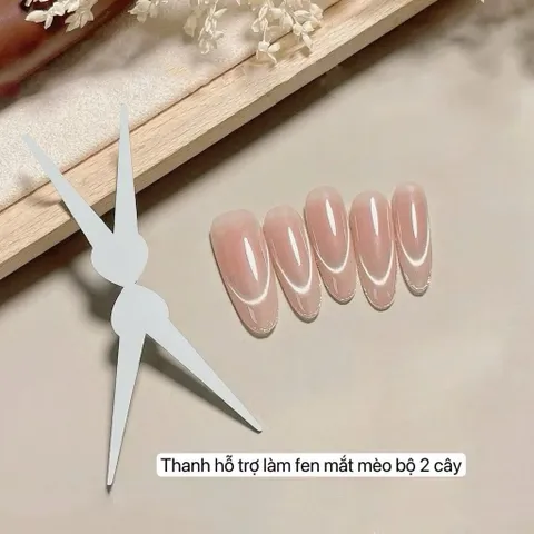 [ HOT ] Nam Châm Mắt Mèo Tạo Hình Fench Móng Combo 2 Chiếc - Nam Châm Mắt Mèo Lực Hút Mạnh Siêu Sáng [ TÚ ANH NAIL ]