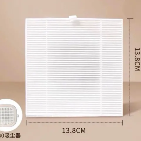 Tấm lọc máy hút bụi móng tay chuyên dụng dùng cho các loại máy hút bản vuông SUNRQ, BQ 858