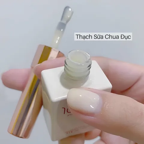 Sơn gel thạch sữa chua đục , thạch hồng nhũ tuyết, thạch trắng nhũ tuyết màu mới siêu Hot