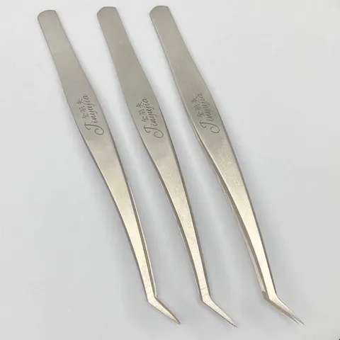 Cặp nhíp cá heo nối mi Classic Volume siêu khít chuyên dụng bằng thép không gỉ chuẩn loại 1