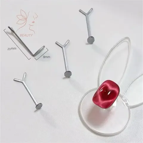 ( HOT )Thanh hơ sơn hình trái tim đủ size to nhỏ - Nam châm trái tim hơ tạo hình sơn mắt mèo tim trang trí móng siêu đẹp