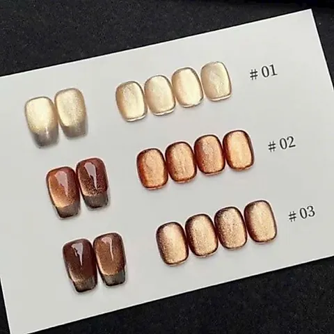 [ HOT ] Sơn gel mắt mèo ánh trăng màu Hổ phách mẫu mới siêu sáng đẹp chai 15ml