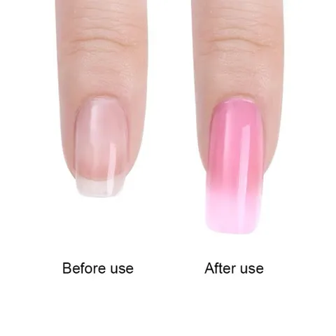 Gel Gôm Huaxi Đắp Nối Móng - Tạo Móng Dual Phom - Siêu Dẻo Mịn - Không Nóng Chảy Tuýp 30ML Chính Hãng