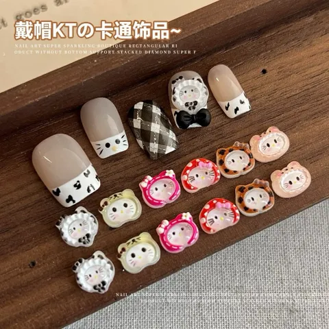 [ Mẫu Mới ] Sticker Hình dán lụa 5D Hoạt Hình mẫu mới trang trí móng siêu xinh HOT XU HƯỚNG NAIL