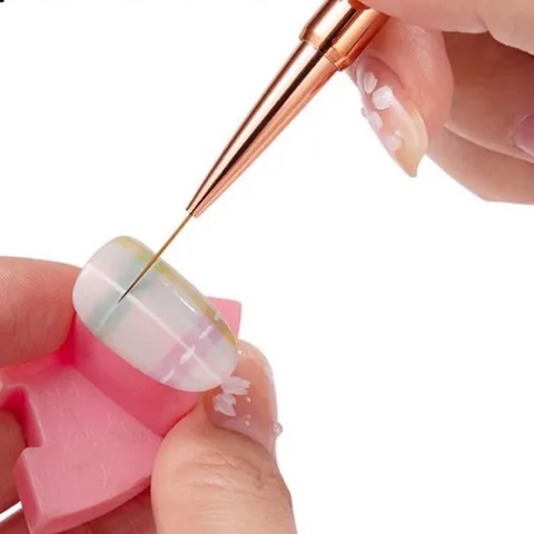 Cọ 2 đầu siêu mảnh kẻ vẽ móng chuẩn xịn cho chị em ngành nail