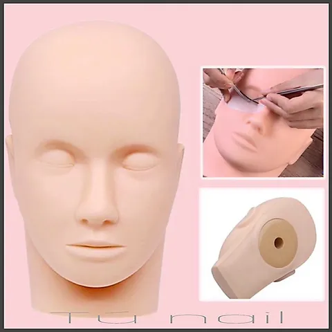 Đầu canh silicon tập nối mi tập massage đa năng chuyên dụng loại 1 siêu mềm