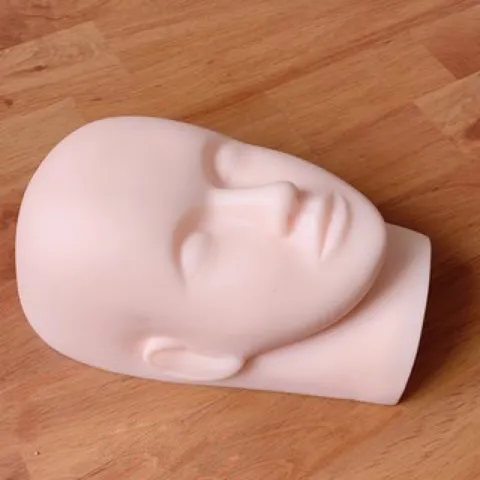 Đầu canh silicon tập nối mi tập massage đa năng chuyên dụng loại 1 siêu mềm
