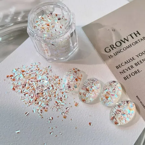 Nhũ Vụn Đá Siêu Sáng Lấp Lánh Bling Bling Đính Móng Ẩn Gel Nail Mã HOT [ TÚ ANH NAIL ]
