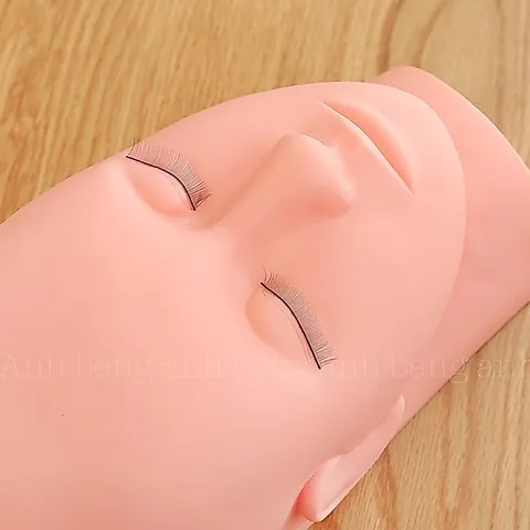 Đầu canh silicon tập nối mi tập massage đa năng chuyên dụng loại 1 siêu mềm