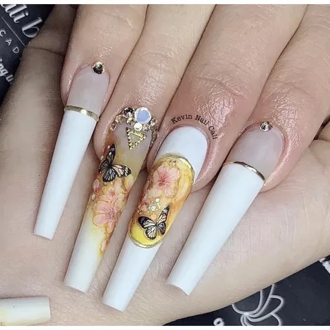 Hộp móng típ tre phom dài nối móng đắp gel bột siêu ôm phom hàng chuẩn xịn đủ phom