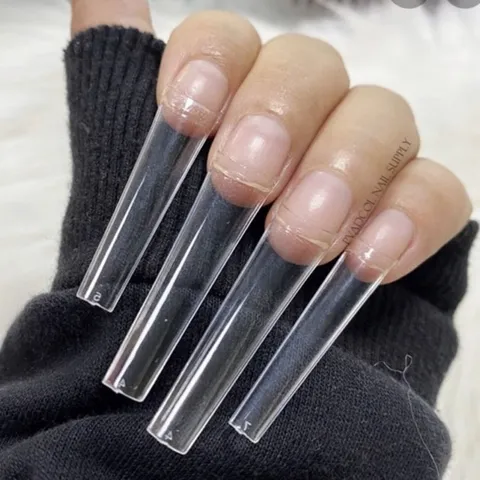 Hộp móng típ tre phom dài nối móng đắp gel bột siêu ôm phom hàng chuẩn xịn đủ phom