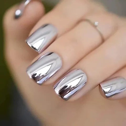 Tráng gương nén 6 màu cơ bản nhất design nail tráng gương cực hot