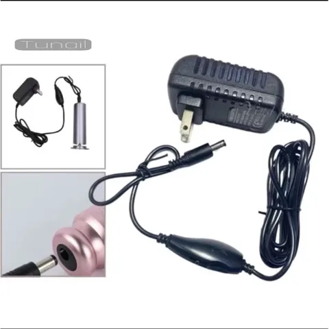 Củ sạc - Dây sạc máy chà gót chân Nail có nút tăng giảm tốc độ chính hãng  [ TÚ ANH NAIL ]