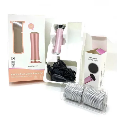 Máy chà gót chân TL-DS01 chính hãng siêu bền khoẻ chuyên dụng tẩy da chết chân tay cho tiệm Nail Spa