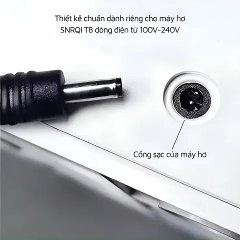 Củ sạc máy hơ SRNQI T8 Chính Hãng - Dây Sạc Máy Hơ Đủ Loại - Sạc Máy Mài Tích Điện - Sạc Máy Hút Bụi Nail Chính Hãng