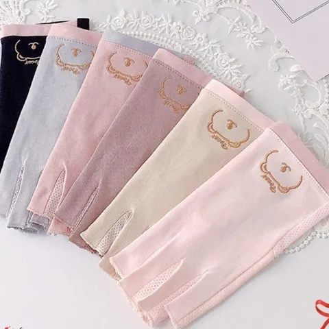 Găng tay UV nail chất liệu cao cấp chống tia UV gây sạm da rát da khi làm móng hơ gel