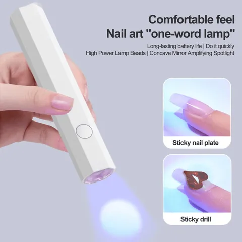 Đèn hơ ngón mini cầm tay tích điện cảm ứng hơ móng siêu tốc chuẩn xịn hơ siêu nhanh khô