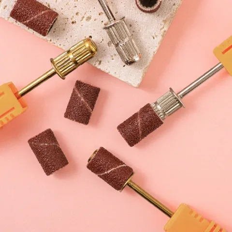 Đầu cắm giấy nhám lõi cắm nhám lắp đầu mài móng chuyên dụng ngành nail