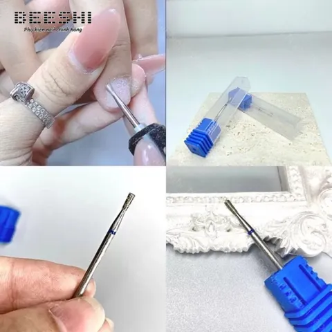 Đầu mài đẩy da móng Mỹ chất liệu thép TiTan không nóng rát phạm da mẫu HOT