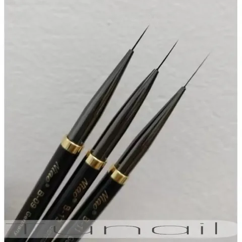 Cọ vẽ nét Dingxi Niao cao cấp siêu mảnh đủ size vẽ trang trí móng chuẩn xịn ngành Nail