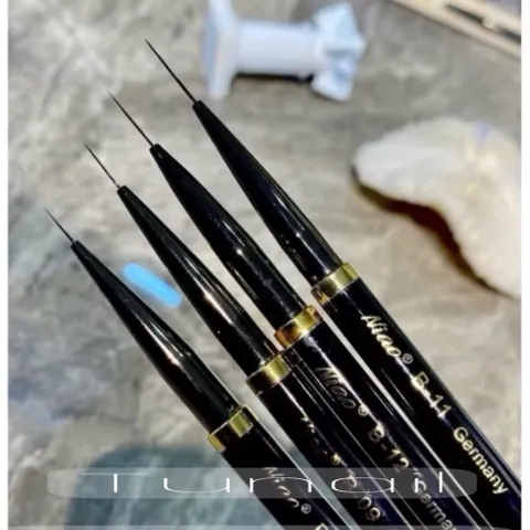 Cọ vẽ nét Dingxi Niao cao cấp siêu mảnh đủ size vẽ trang trí móng chuẩn xịn ngành Nail