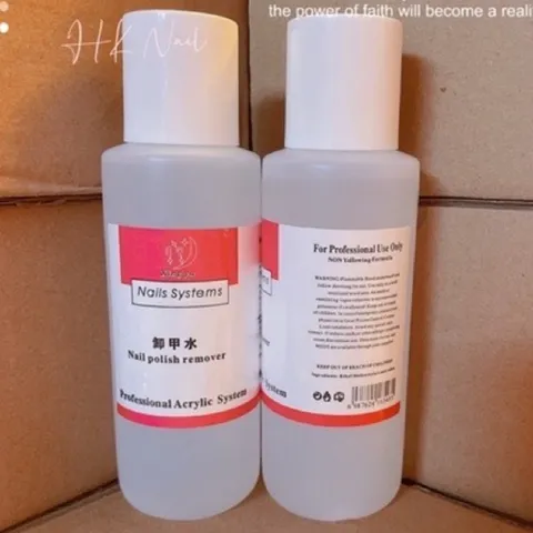 Nước rửa móng ủ phá gel Axiton dhuyên dụng 500ml loại thơm không mùi độc hại chính hãng