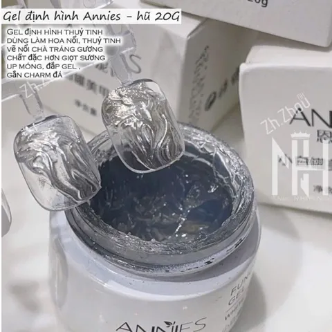 Gel Thuỷ Tinh ANNIES Màu Trong Suốt Vẽ Nổi , Đính Charm Đá Siêu Bền Đa Năng Ngành Nail Chính Hãng [ TÚ ANH NAIL ]