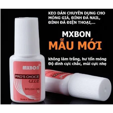 Keo Mxbon gắn móng đính đá siêu bền hàng chuẩn
