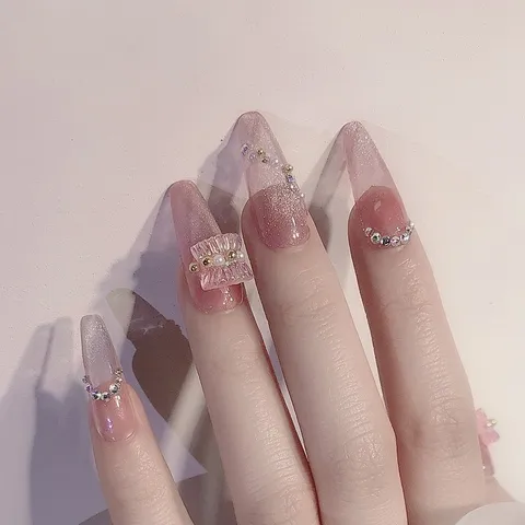 Túi 100 cham thuỷ tinh mix đủ mẫu siêu đẹp đính vô vàn mẫu nail xinh