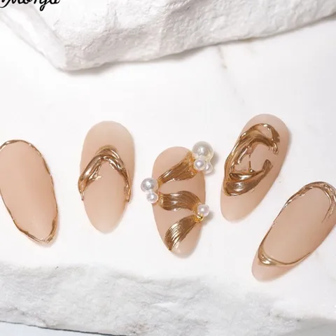 Gel vẽ nổi đen trắng trong chà tráng gương vẽ tạo kiểu nail siêu đặc đẹp