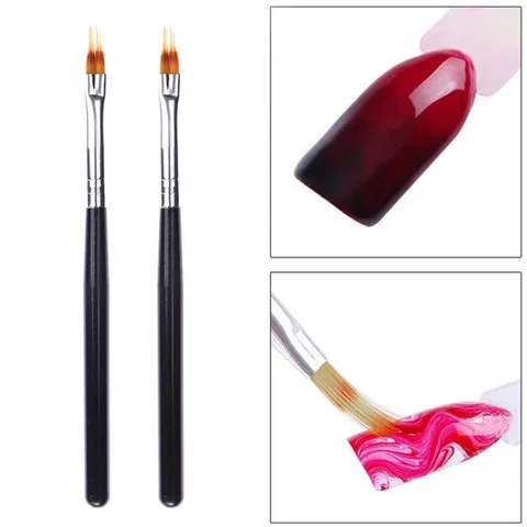 Cọ quạt xoè rắc nhũ, chải ombre đa năng thiết yếu ngành nail