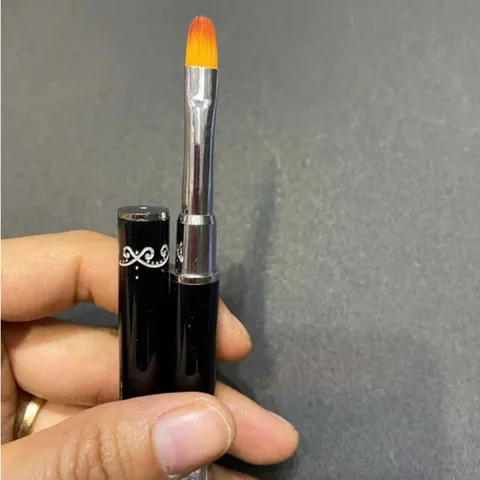 Cọ đắp gel cán đá loại 1 đầu , 2 đầu đắp gel gôm chuyên dụng chuẩn xịn lông mềm ngành nail
