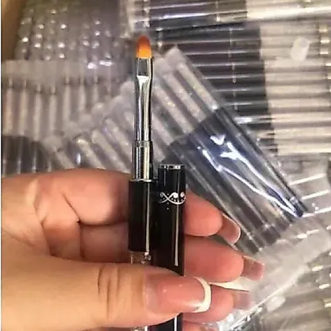 Cọ đắp gel cán đá loại 1 đầu , 2 đầu đắp gel gôm chuyên dụng chuẩn xịn lông mềm ngành nail