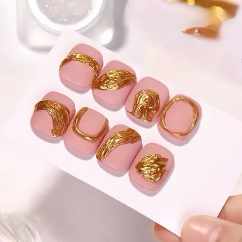 Gel vẽ nổi trong - Gel thuỷ tinh cao cấp vẽ tạo hình nổi chà tráng gương Nail trang trí móng siêu HO.T