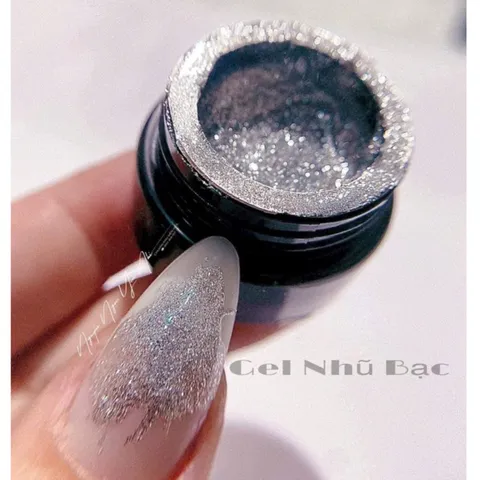 Gel nhũ vẽ viền móng siêu sáng , làm nền đính đá , chải ombre , full móng đa năng siêu đặc cực HOT