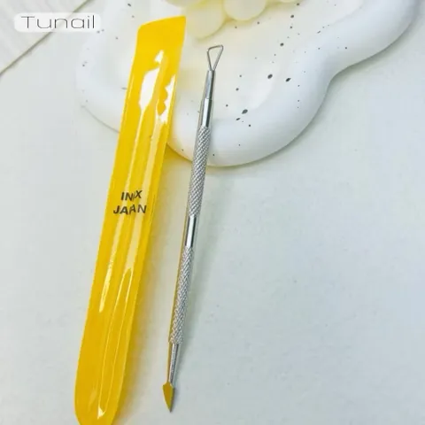Cây Đẩy Da Chết - Cạo Gel Hai Đầu Chất Liệu Inox Không Gỉ Cực Bền Tiện Ích Ngành Nails